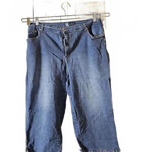 Avenue Blues Women's Cropped Denim Pants Size 22